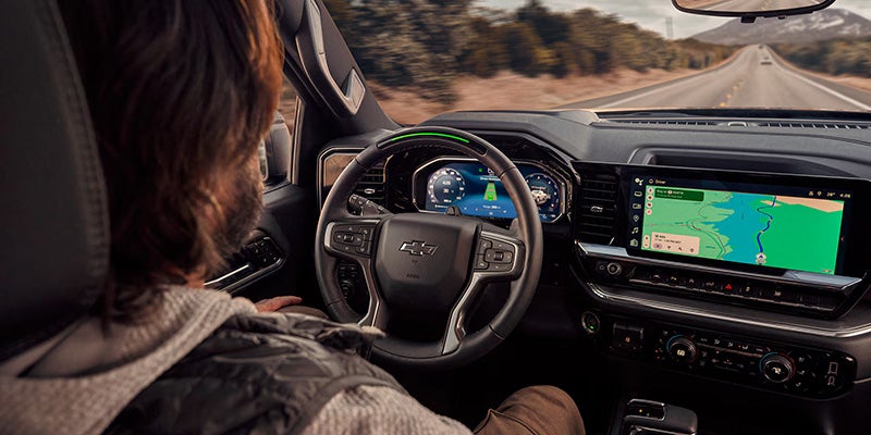 2026 Chevrolet Silverado 1500 interior technology and seating