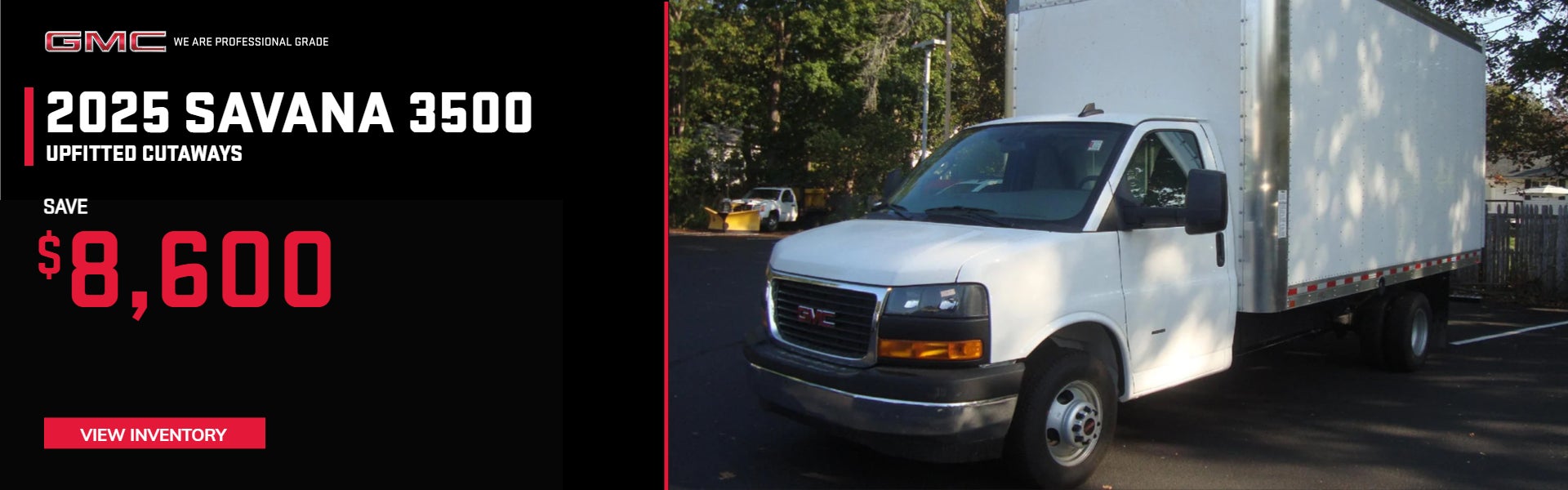 2025 GMC SAVANA CUTAWAY 3500