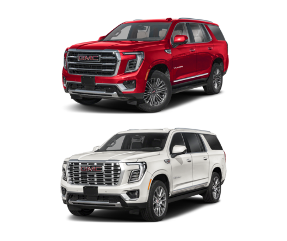 2026 GMC Yukon and Yukon XL front side angle view